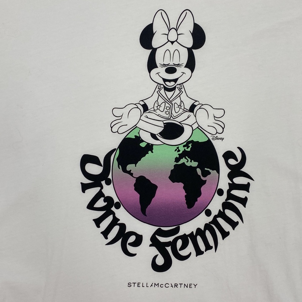 STELLA MCCARTNEY DISNEY Womens Day Minnie Mouse T shirt LIMITED EDITION - Picture 3 of 8